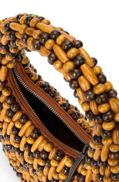 Staud Reef Beaded Top Handle Bag In Multi