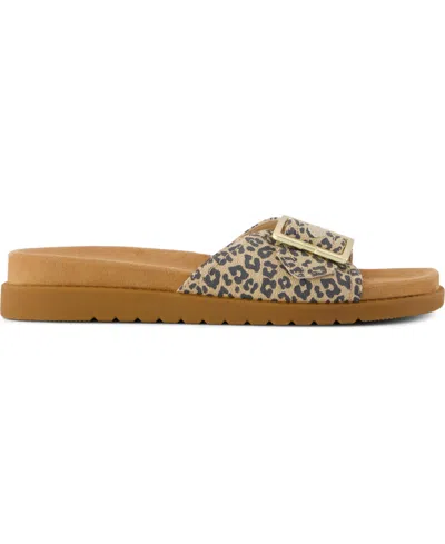 Toms Women's Marin Slide Sandal Leopard Print In Multi