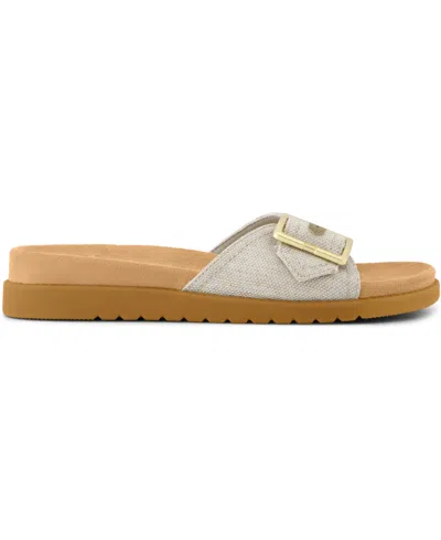 Toms Marin Slide Sandal In Gray