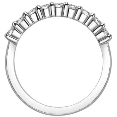 Bliss Diamond 1/2 Ct Lab Grown Diamond Stackable Anniversary Wedding Ring Gold In Pattern