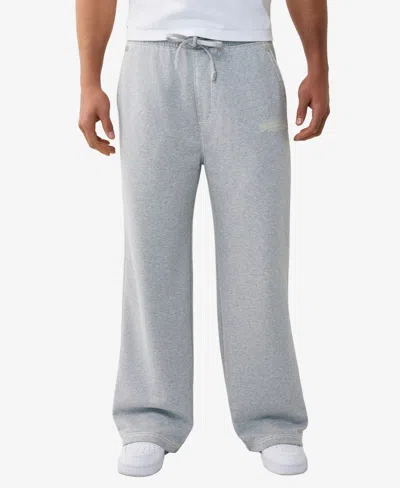 True Religion Super Baggy Drawstring Sweatpants In Gray