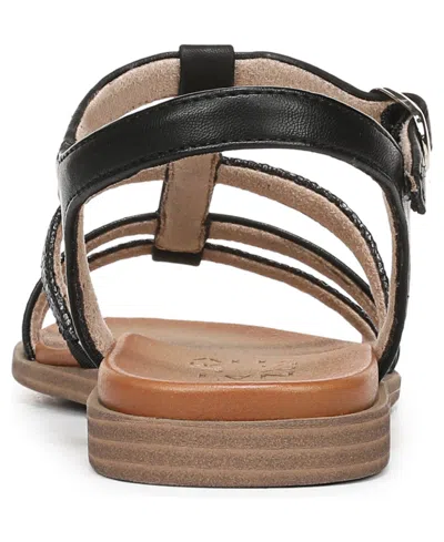 Naturalizer Wide Width Julia Sandal In Black