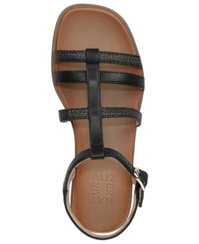 Naturalizer Wide Width Julia Sandal In Black