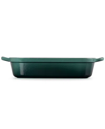 Le Creuset 5.25-quart Enameled Cast Iron Rectangular Roaster In Blue