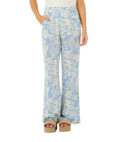 Rip Curl Print Wide Leg Pants In Multi