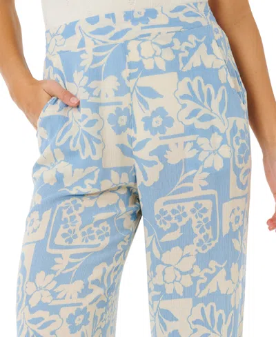 Rip Curl Print Wide Leg Pants In Multi