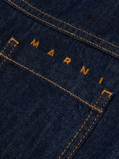 Marni Kids Mg170f Gonna In Blue