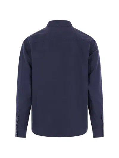Agnona Buttoned Shirt In Blue