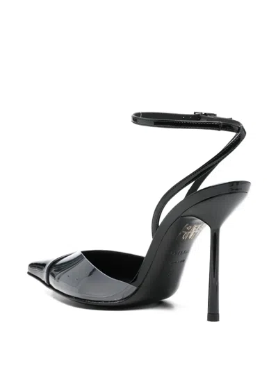 Le Silla Ankle-strap Pointed-toe Pumps In Black