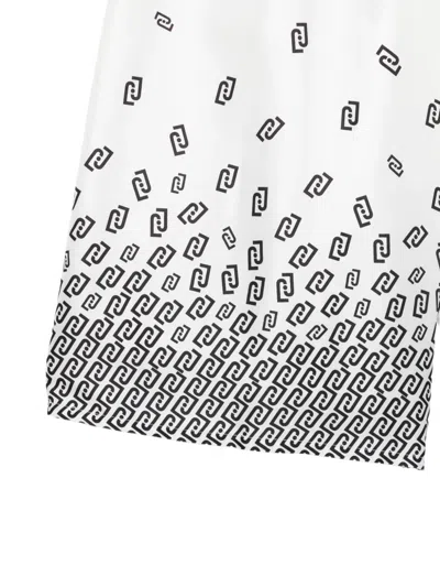 Liu •jo Patterned Trousers In White