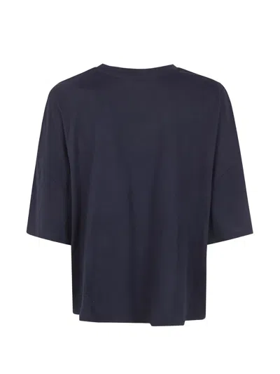 Majestic Oversized T-shirt In Blue