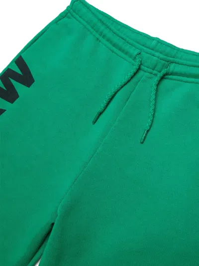 Myar Logo-print Drawstring Shorts In Green