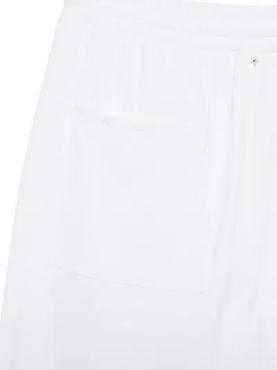 Lorena Antoniazzi Drawstring Trousers In White
