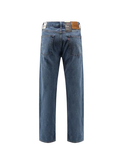 Levi's Logo-tagged Buttoned Jeans In Blue