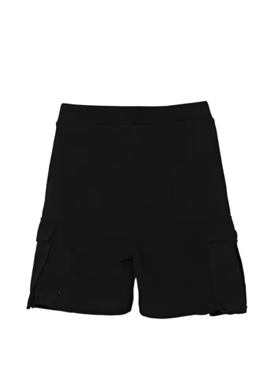 Dsquared2 Logo-detail Cargo Shorts In Black