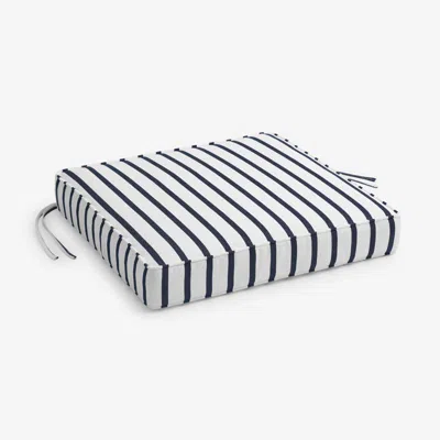 The Company Store Replacement Boxed Edge Chair Cushion In Multi
