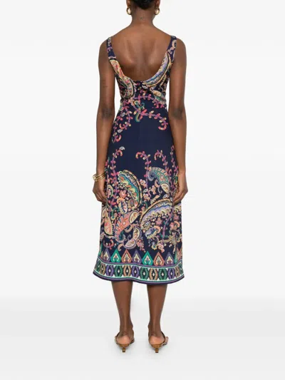 Etro Polyester Elastane Dress In Multi