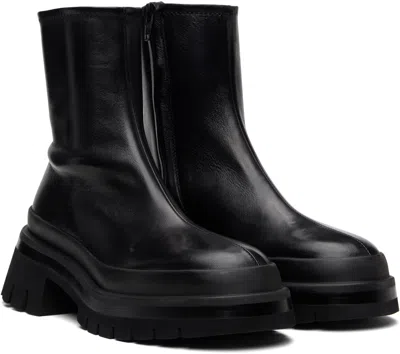 Khaite 35mm Fallon Leather Ankle Boots In Multi