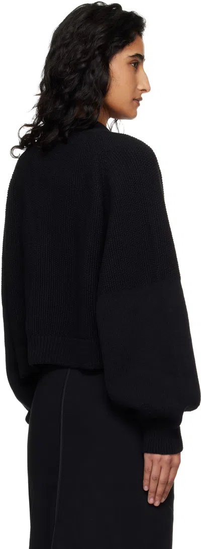 Ymc You Must Create Ymc Black Computer Cardigan In Black
