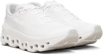 On Running Cloudmster Void Sneaker In White