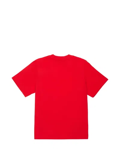 Dsquared2 Maple Leaf Crew Neck T-shirt In Red