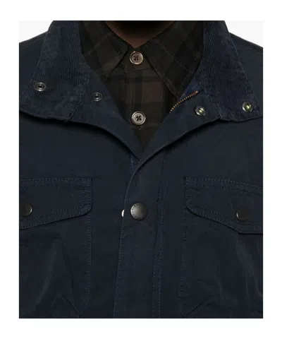 Barbour Ogston Multi-pocket Jacket In Black
