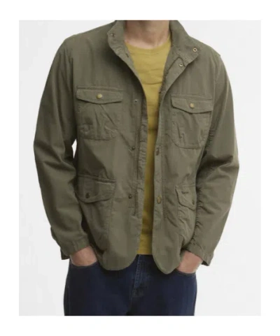 Barbour Multi-pocket Gilet Jacket In Green