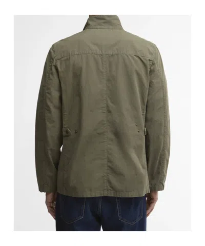 Barbour Multi-pocket Gilet Jacket In Green