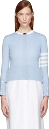 Thom Browne Blue Classic Crewneck Short Pullover
