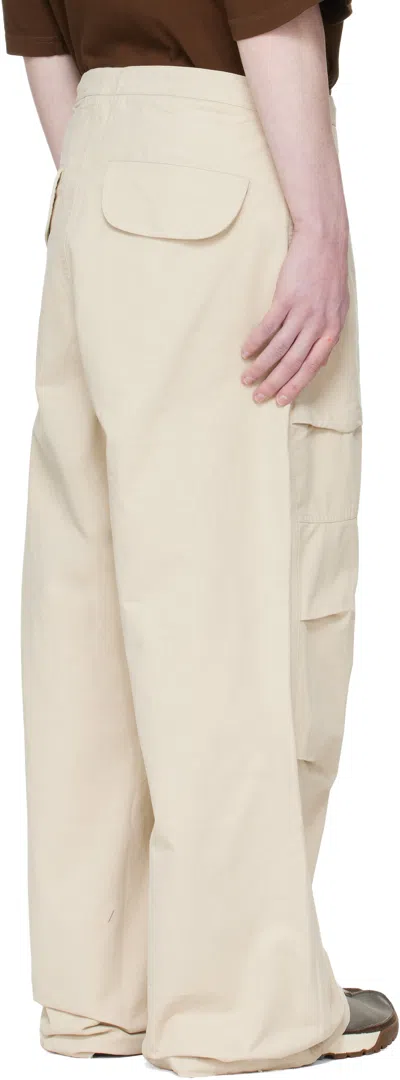 Entire Studios Off-white Barren Cargo Pants In Neutral