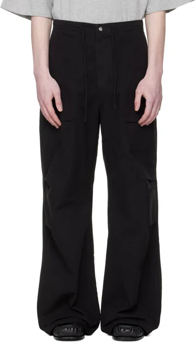 Entire Studios 'barren Cargo' Pants In Black