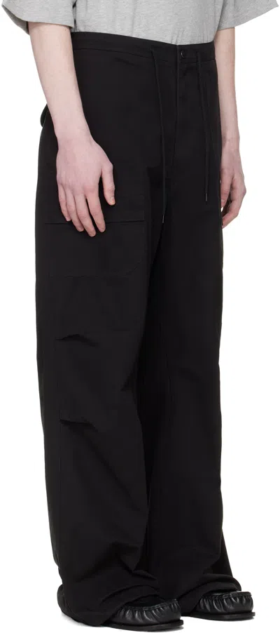 Entire Studios 'barren Cargo' Pants In Black
