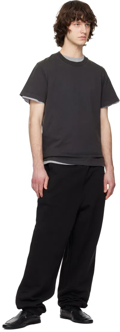 Entire Studios Black Standard T-shirt In Black