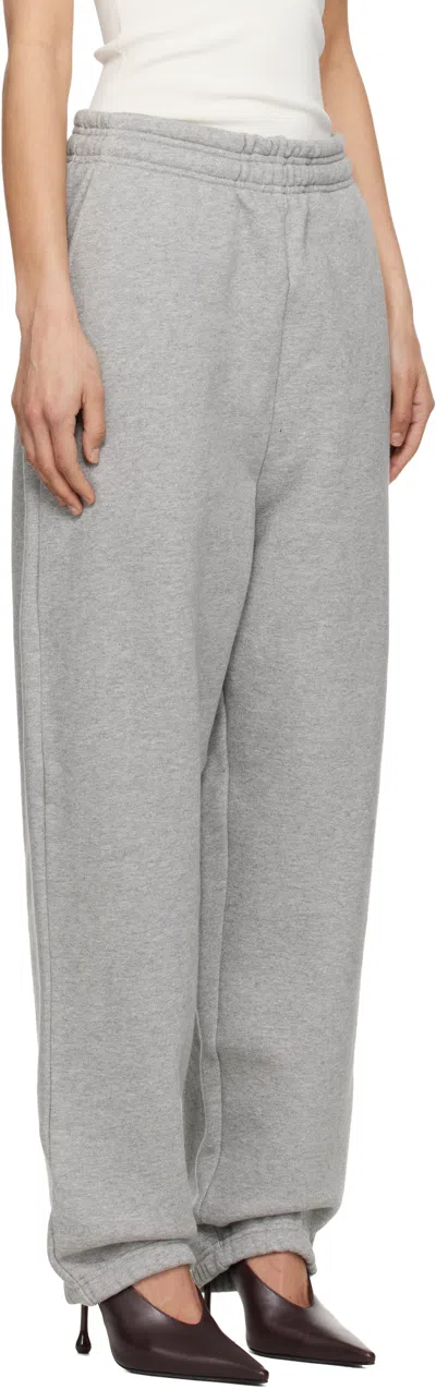 Entire Studios Gray Standard Sweatpants In Gray