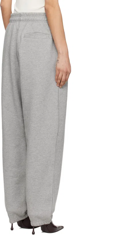 Entire Studios Gray Standard Sweatpants In Gray