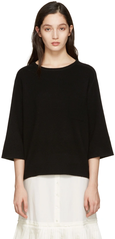 Shop Chloé Black Cashmere Iconic Sweater