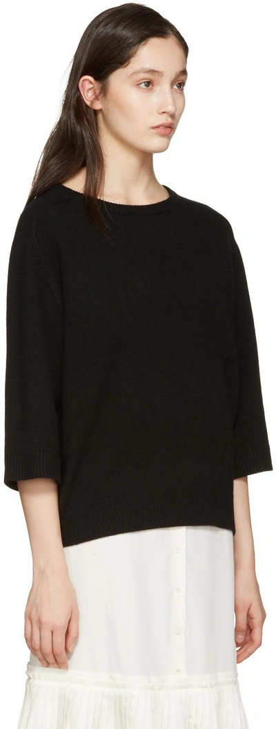 Shop Chloé Black Cashmere Iconic Sweater