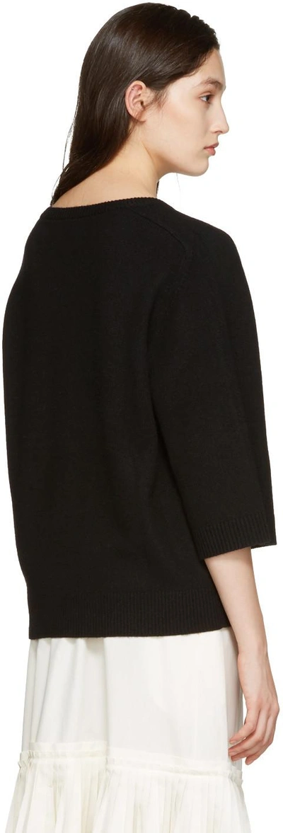 Shop Chloé Black Cashmere Iconic Sweater