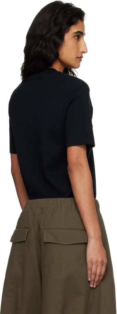 Entire Studios Cotton T-shirt In Black
