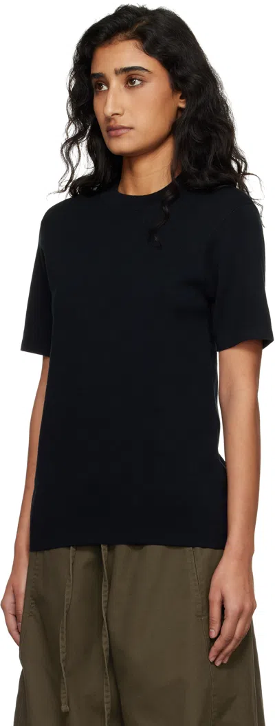 Entire Studios Cotton T-shirt In Black