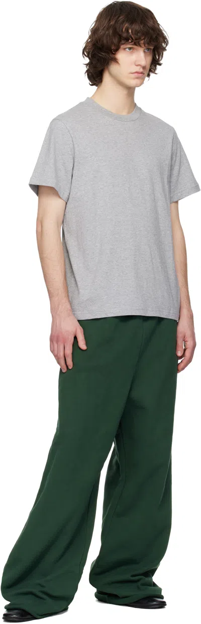 Entire Studios Green Full Sweatpants In Green