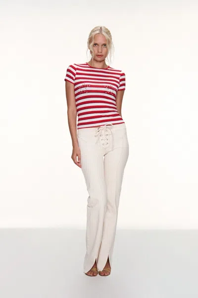 Ss26 Element Jean In White