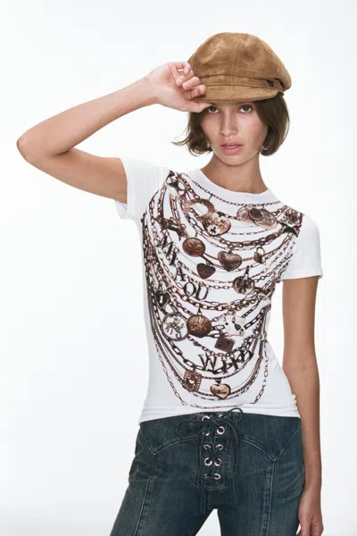 Ss26 Mini Tee In Multi