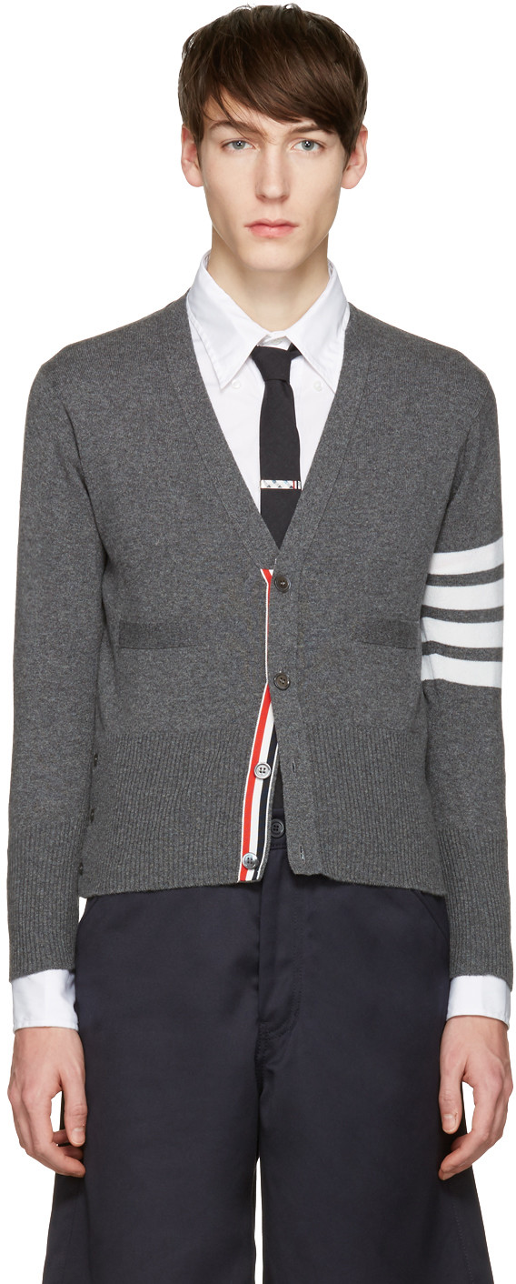 thom browne cashmere cardigan