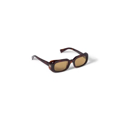 Miu Miu Square-frame Acetate Sunglasses In Brown