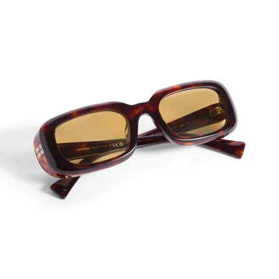 Miu Miu Square-frame Acetate Sunglasses In Brown