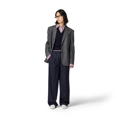 Miu Miu Pinstriped Pants In Pattern