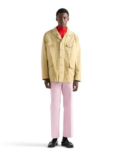 Prada Pullover Mit Schildkrötkragen Aus Baumwolle In Red