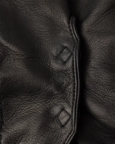 Prada Lederhandschuhe In Black