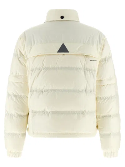 Moncler Grenoble Mauduits Short Down Jacket In Yellow